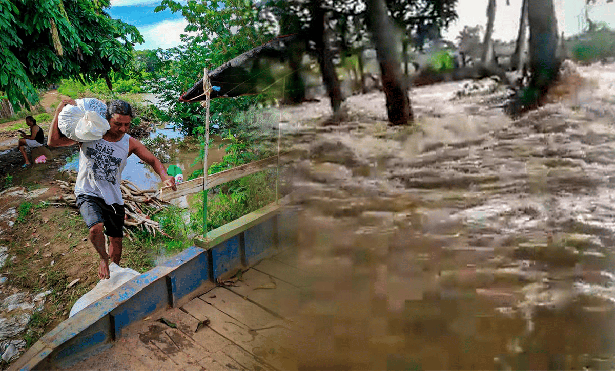 El invierno no da tregua río Sinú se desbordó en Palo de Agua LARAZON CO