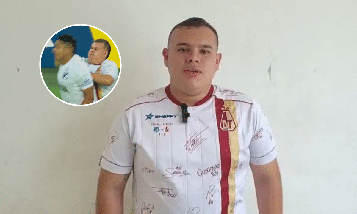 Hincha De Deportes Tolima Se Disculp Por Agredir A Daniel Cata O