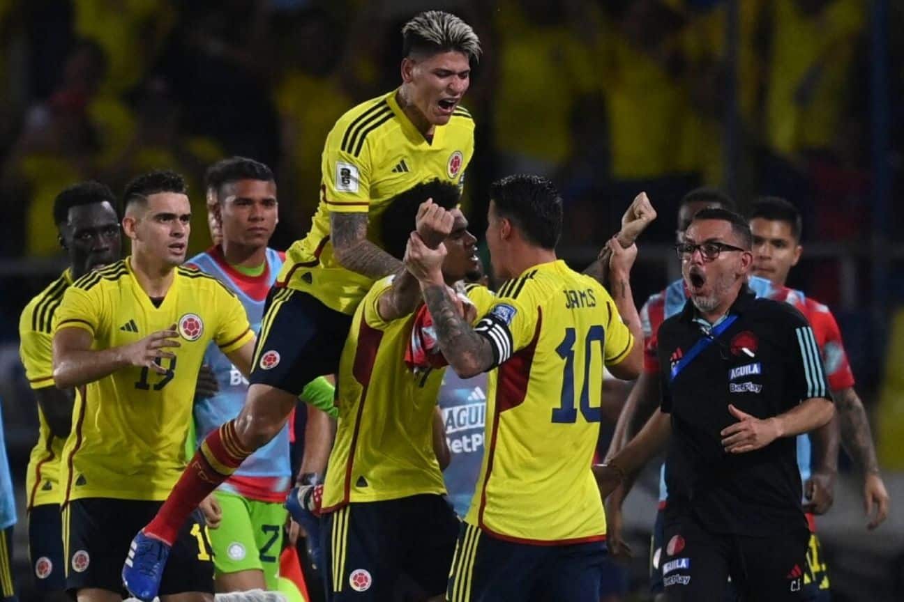 Selección Colombia subiría varias posiciones en el Ranking FIFA