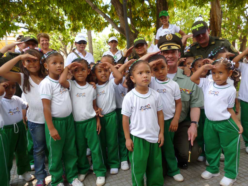 Córdoba celebra por ser un departamento que respeta los derechos de la niñez.