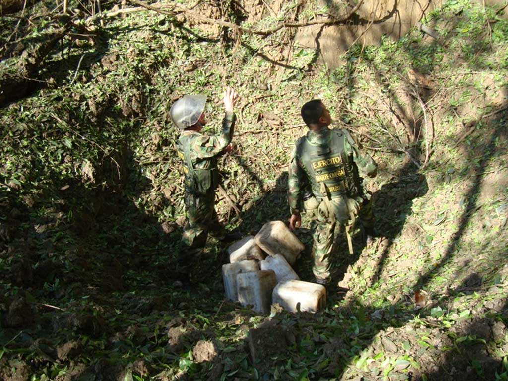 Hallados 400 kilos de explosivos en el Meta.