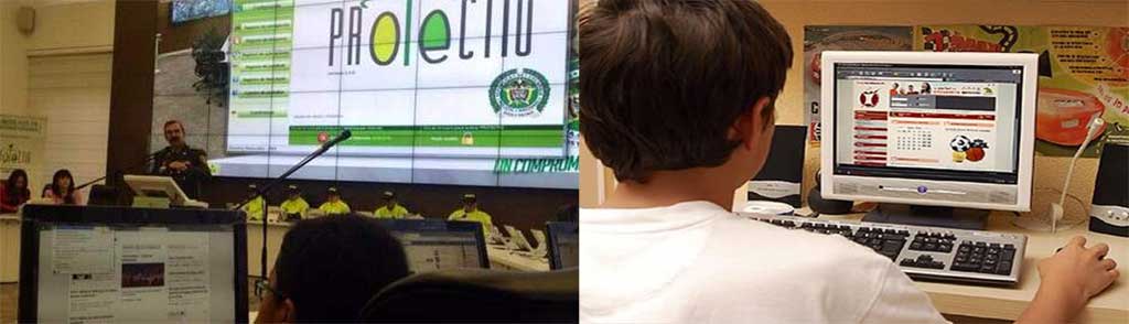 Policía pretende garantizar la navegación en Internet a los niños.