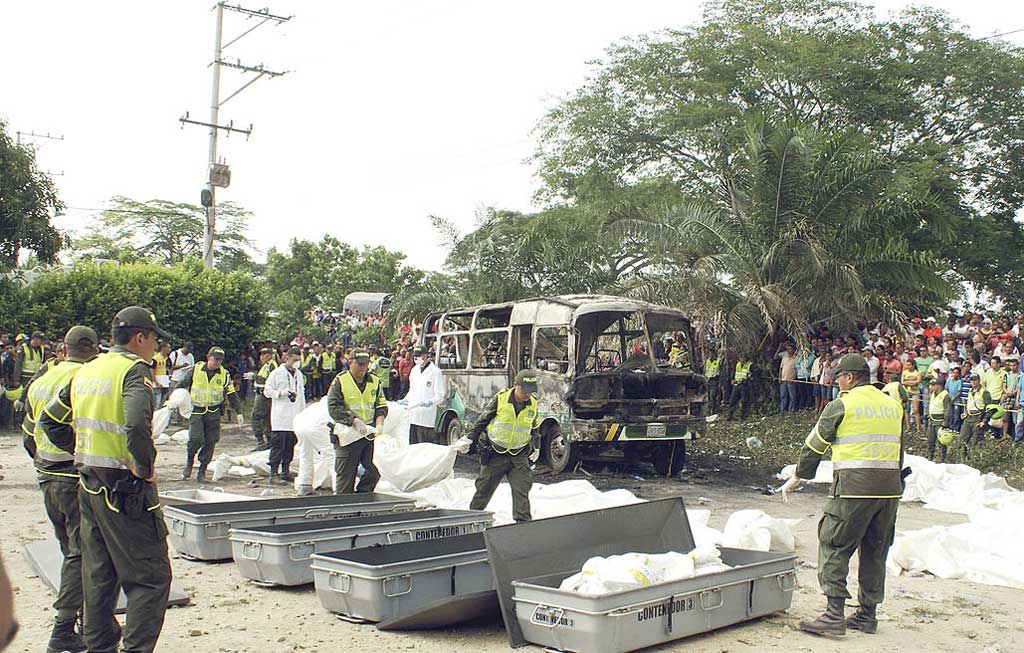 Tres días de duelo decreto la alcaldía de Fundación, tras este aparatoso accidente.