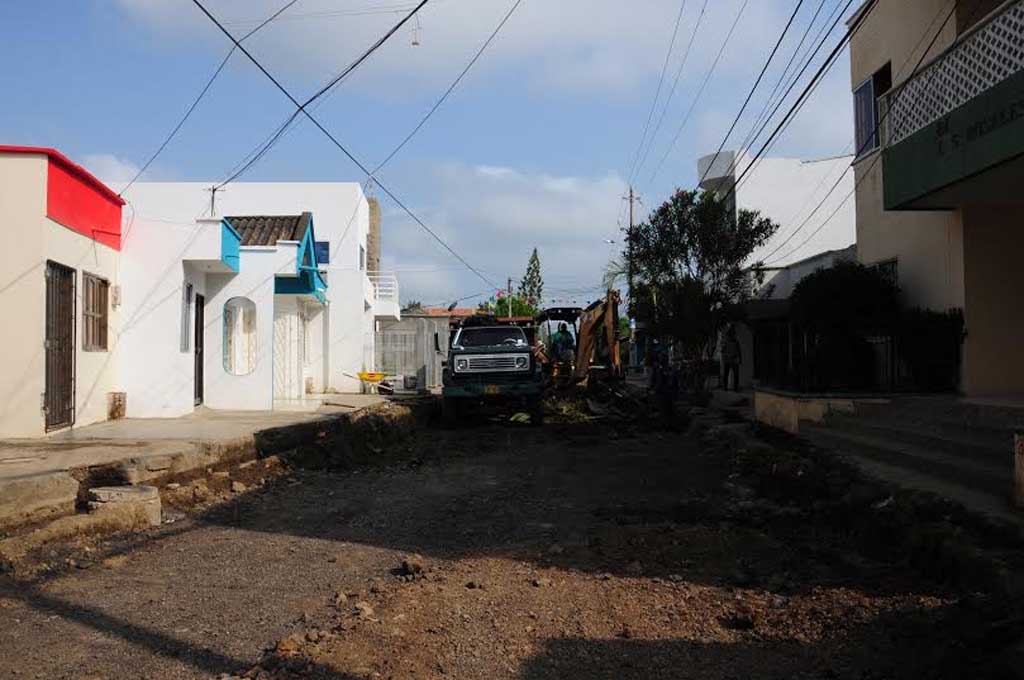 La primera calle de este sector de la ciudad, vuelve a resurgir por la Administración Municipal