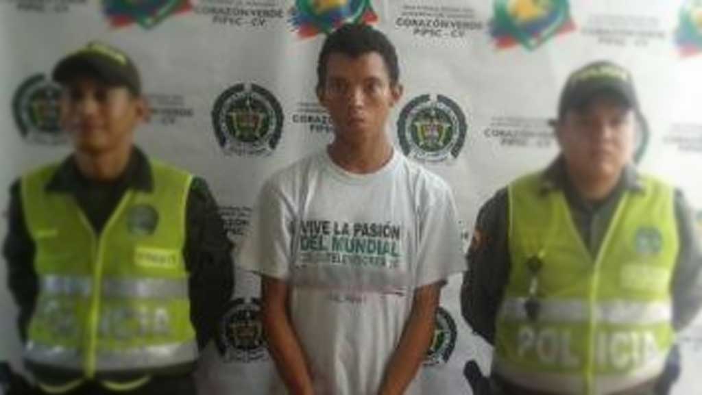 Robinson Enrique Vergara, sindicado de abuso sexual contra un menor de edad, en San Jacinto, Bolívar.