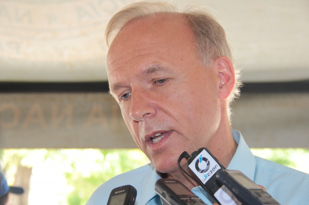 Lars Vaagen, embajador de Noruega en Colombia. El embajador, visitó la capital cordobesa con el objetivo de mirar cómo evoluciona el proceso de post conflicto en esta Región del País.
