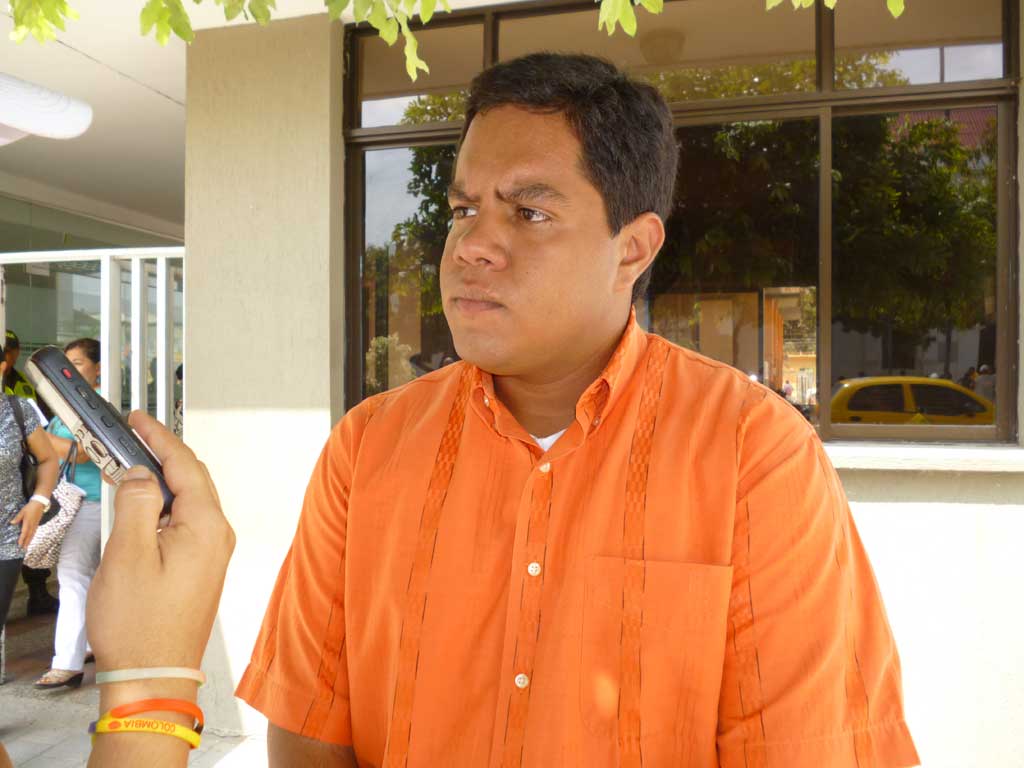 Gabriel Moreno, secretario de Juventudes de Montería.