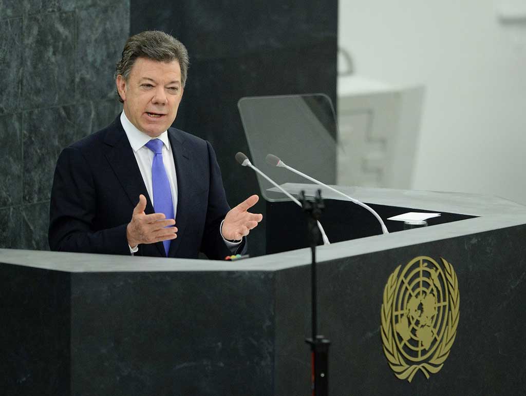 El mandatario de los colombianos tendrá como tema principal el proceso de paz que se lleva en la Habana, Cuba, ante la Organización de las Naciones Unidas.