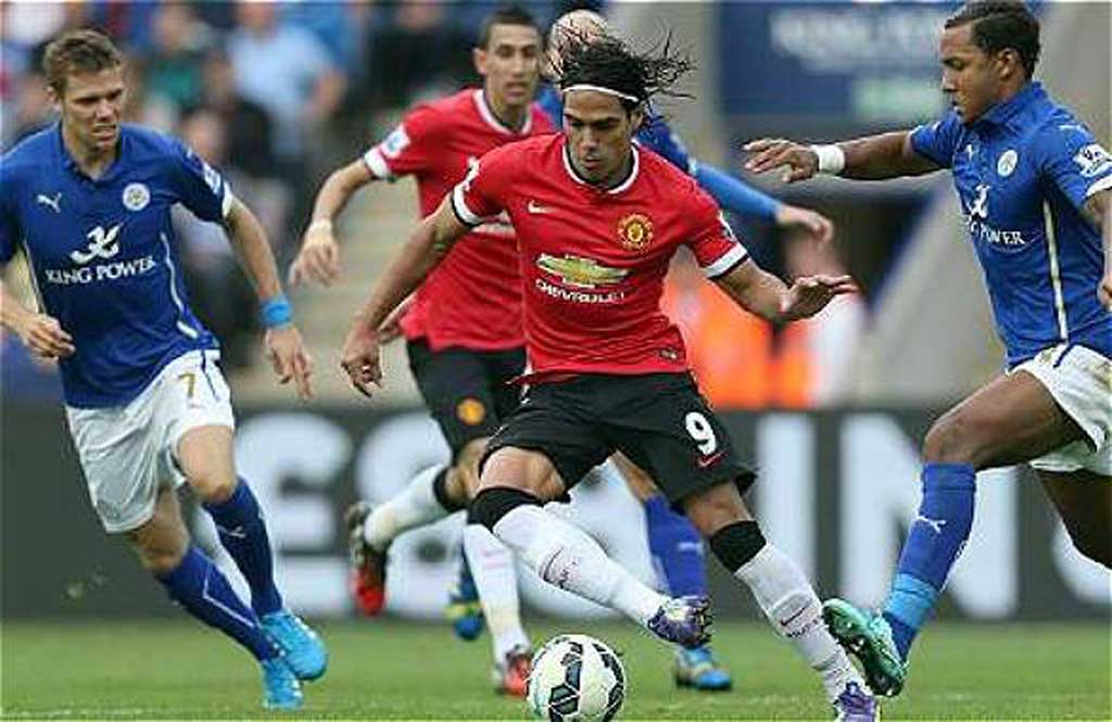 Radamel Falcao García, jugador del Manchester United.