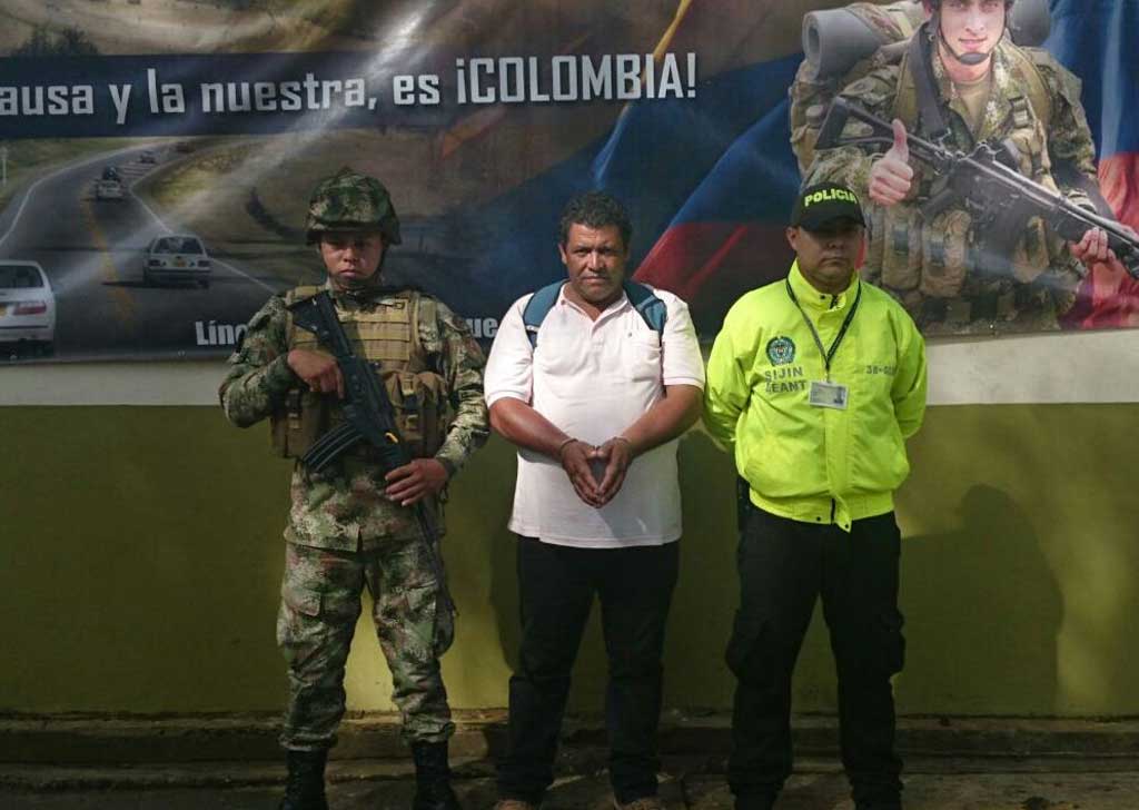 Capturado Hernando de Jesús Echavarría Gonzales alias ‘Chava’