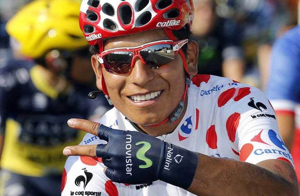 Nairo Quintana, pedalista colombiano