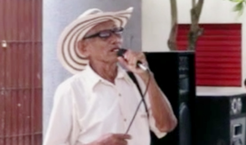 El juglar y decimero Marceliano Mejía Carmona, murió en la madrugada de este lunes 20 de julio, en su residencia del barrio el Dorado de Montería.