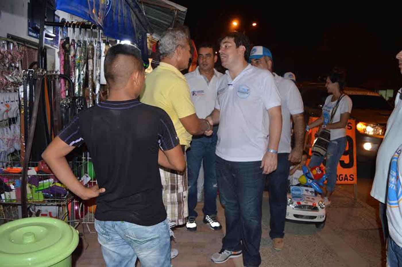 Ordosgoitia recorrió zonas comerciales de Montería