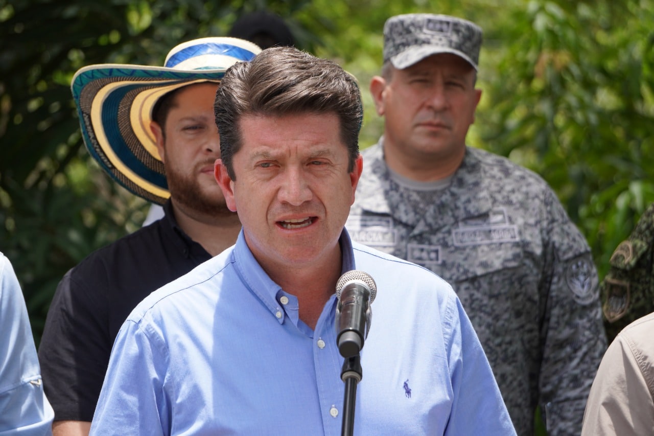 Ministro de Defensa de Colombia, Diego Molano.