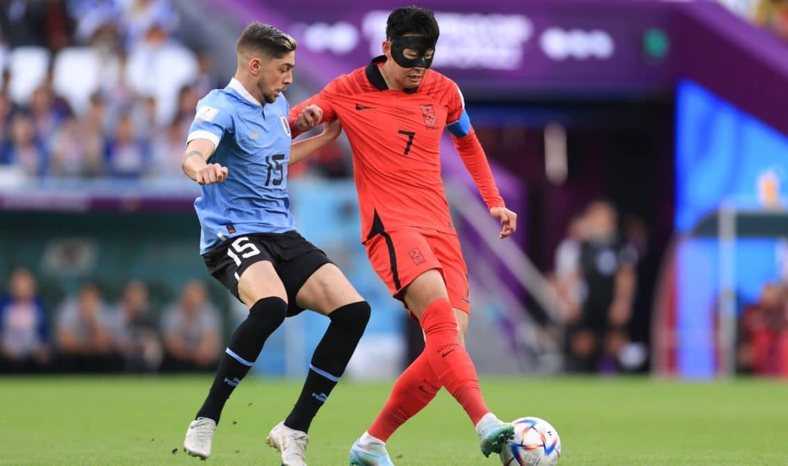 Uruguay y Corea del Sur empataron durante su debut en el Mundial