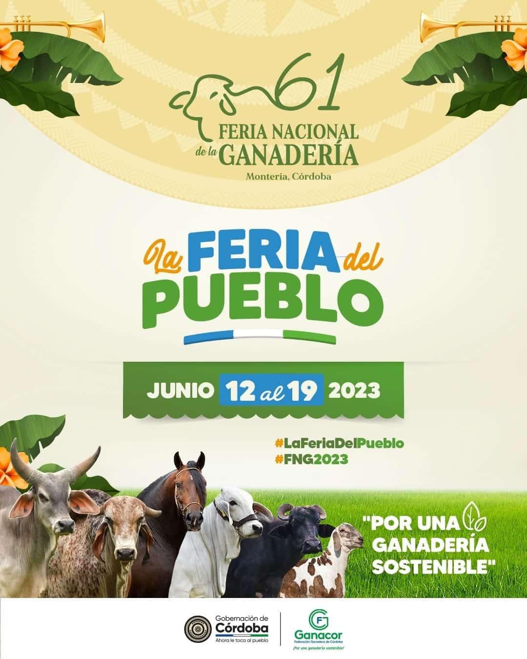 Tome nota edición 61 de la Feria Nacional de la Ganadería ya tiene