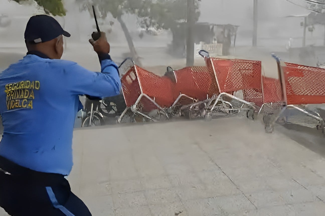 Un Fuerte Aguacero Y Vientos Huracanados Azotaron Al Atlántico - LARAZÓN.CO