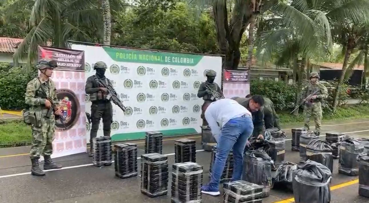 Golpe al narcotráfico en Urabá, incautan media tonelada de cocaína en ...
