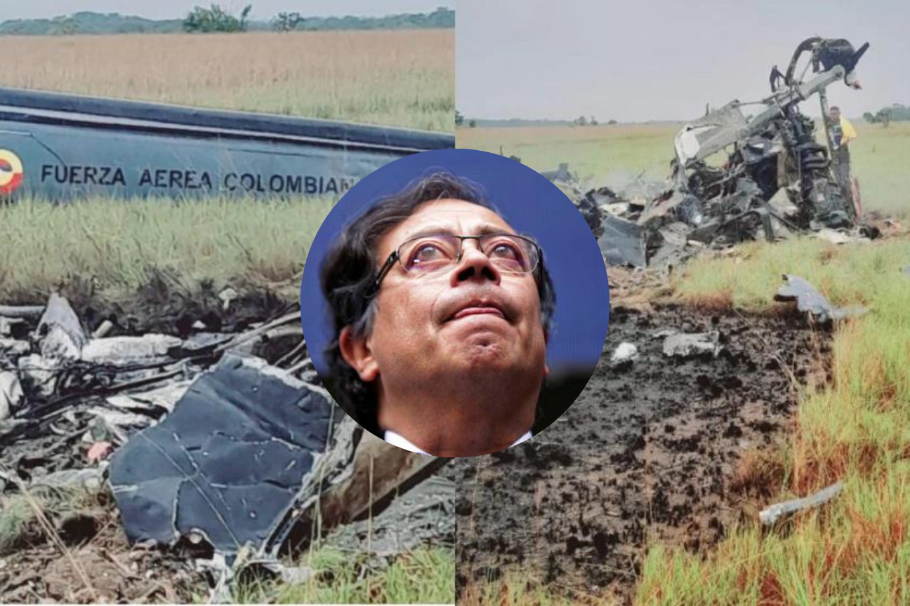 Petro accidente aéreo vichada