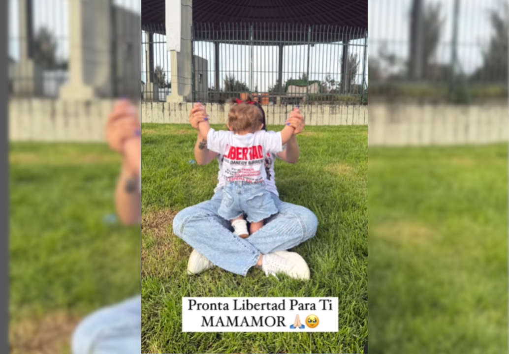 Karol Samantha y su hija Daphne Samara