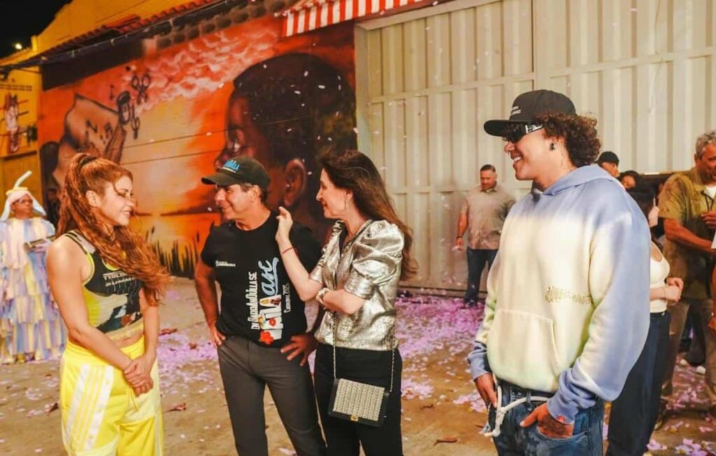 Shakira, Alex Char y Beéle