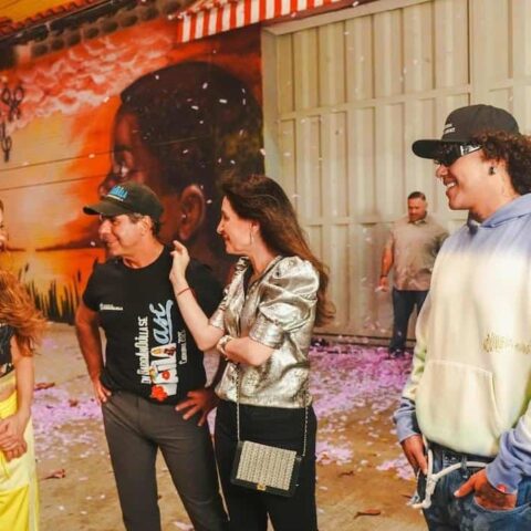 Shakira, Alex Char y Beéle