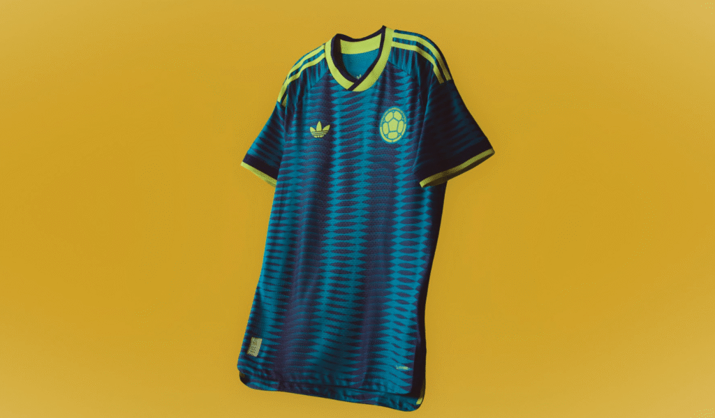 Nueva camiseta de visitantes de la Selección Colombia