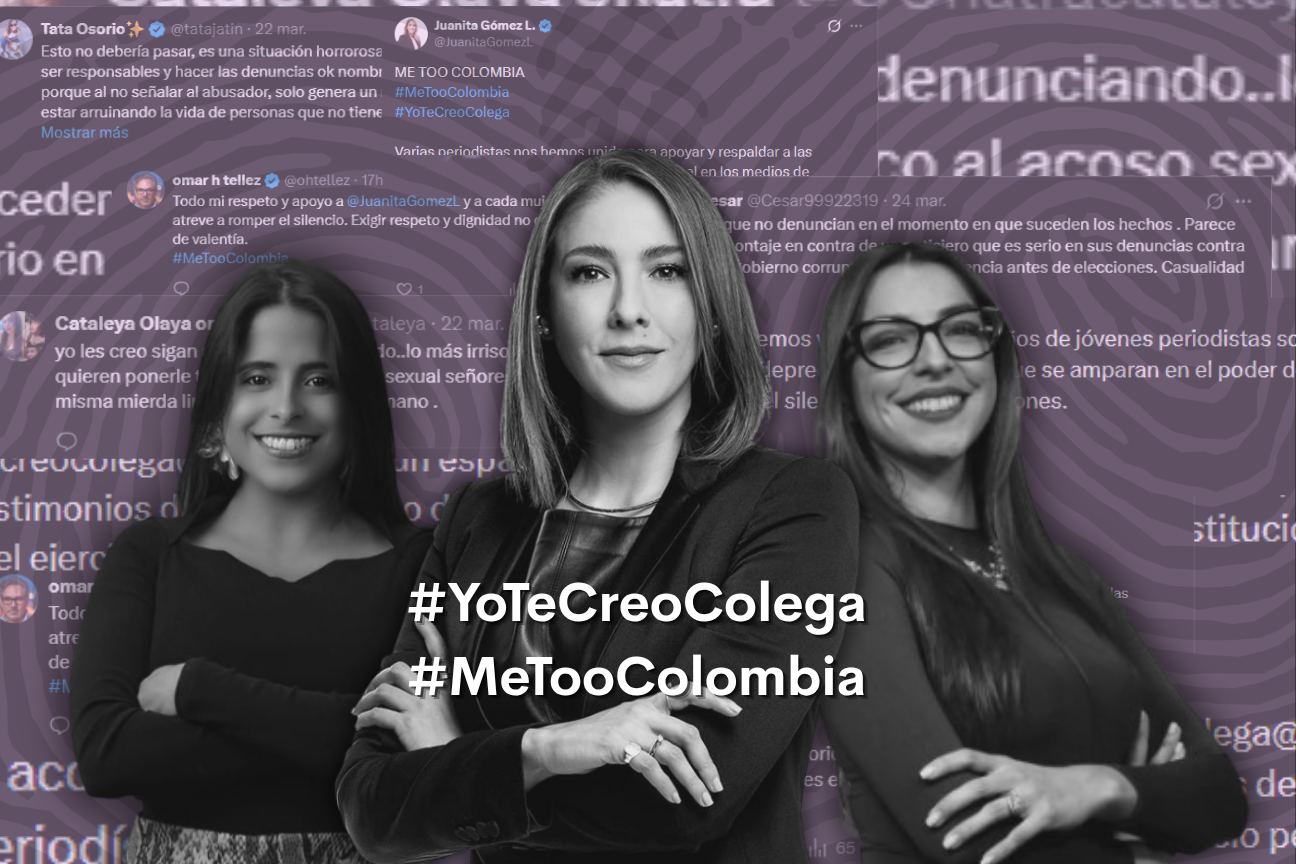 Laura Palomino, Juanita Gómez y Paula Bolívar