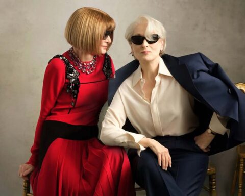 Anna Wintour y Miranda Priestly en la portada de Vogue
