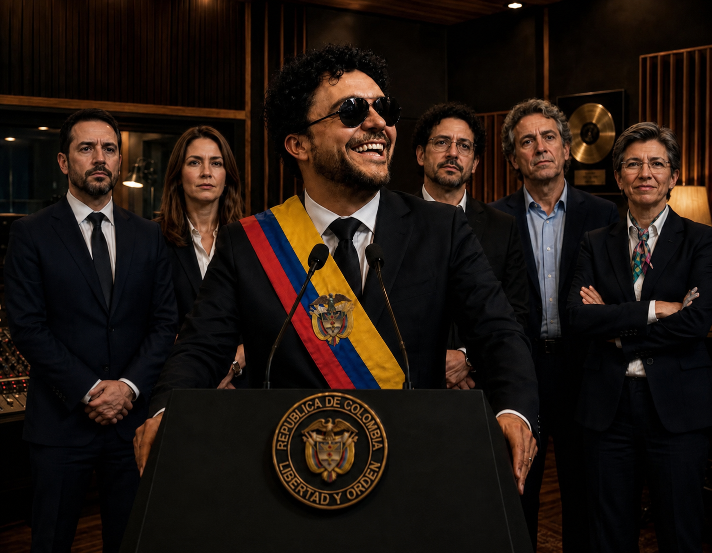 Imagen creada con IA subida por el cantante Andrés Cepeda